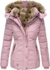 Cappotto da donna giacca invernale trapuntata con cappuccio Anteprima dell’immagine prodotto 1