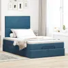 Eleganten-Stil Ottoman-Bett mit Matratzen Dunkelblau Produktbild-Vorschau 3