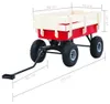 vidaXL Chariot à main 150 kg rouge Voir les images du produit 7