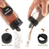 24er Gewürzgläser Set,120ml Glas Gewürzdosen eckig Produktbild-Vorschau 3
