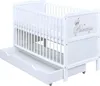 Baby-Delux Babybett Kinderbett 2in1 Princess Motiv 120x60 Produktbild-Vorschau 3