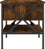 vidaXL Nočné stolíky 2 ks. Údený dub 40x42x45 cm materiál Náhľad obrázku produktu 9