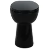 A black toilet on a white background. Produktbild-Vorschau