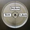 Talíř do mikrovlnné trouby 24,5 cm | Otočný talíř do Náhled obrázku produktu 2