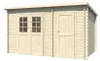 WOODTEX Naturbelassen Gartenhaus Blockbohlenhaus Aster 2 B Produktbild-Vorschau 1