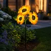 2er Set Solar Sonnenblumenlichter mit 24 LED-Kernen, Produktbild-Vorschau 4