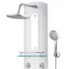 vidaXL Panneau de douche 25×43×120 cm argenté Voir les images du produit 3
