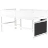 Hochbett, Kinderbett mit Lattenrost und Leiter, 90x200 cm, Produktbild-Vorschau 9