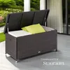 tectake® Auflagenbox Kiruna 121 x 56 x 60 cm Produktbild-Vorschau 6