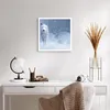 Poster - Poster ohne Rahmen - Weiß Wolf Schnee - 40x40 cm - Produktbild-Vorschau 5