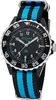 Regent F-1126 Kinderuhr Schwarz/Türkis 1 Produktbild-Vorschau