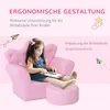 HOMCOM Kindersofa mit Ottomane Kindercouch in Kronenform Produktbild-Vorschau 6
