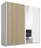 Masseno Schiebetürenschrank MAREN 200,2/198,5/55,4cm Produktbild-Vorschau 4
