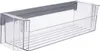 A clear plastic refrigerator shelf with gray trim. Anteprima dell’immagine prodotto