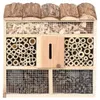 vidaXL Hotel per insetti 30x10x30 cm in legno di abete Anteprima dell’immagine prodotto 1
