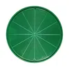 A green circular filter with a radial pattern, isolated on a white background. Anteprima dell’immagine prodotto