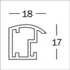 Walther Trendstyle silber  15x20 Kunststoff                Produktbild-Vorschau 3