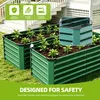 Balconera Hochbeet 120x58x46cm, Gartenbeet verzinkte Produktbild-Vorschau 3