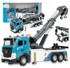 Camion-benne Malplay avec grue, portes en métal qui Voir les images du produit 1