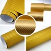 (5,91€/m²) Rapid Teck® 3D Carbon Folie Gold Autofolie 152 Produktbild-Vorschau 4