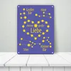 Sternbild Meine große Liebe Metallschild in 15x20 cm in Produktbild-Vorschau 3