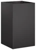 vidaXL Garten-Pflanzgefäß 2 stk. Schwarz 30 x 30 x 50 cm Produktbild-Vorschau 3