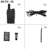 Retevis RT618 Mini Transceiver, PMR446 Dual PTT Handheld Voir les images du produit 7