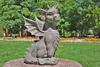 Drago da giardino XXL seduto - Statua di drago - Statua da Anteprima dell’immagine prodotto 13
