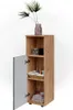 Midi skříňka Vicco Irma Zelený/zlatý dub 30 x 95 cm, Model Náhled obrázku produktu 7