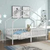 Merax dětská postel 90x200cm domeček s ochranou proti Náhled obrázku produktu 8