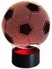 LED Nachtlampe 3D Fußball Kinderlampe Tischlampe RGB USB Produktbild-Vorschau 5