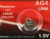 1er Stück Marken Knopfzelle AG 4 Batterie entspricht V376, Produktbild-Vorschau 1