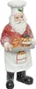 Nikolausfigur mit Tablett und Plätzchen, 28 cm Produktbild-Vorschau 1