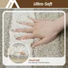 Beige antislip badmat, 60 x 90 cm, machinewasbaar Productafbeelding-voorbeeld 4