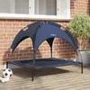 vidaXL, lit pour chien, 90 x 81 x 80,5 cm, acier, bleu Voir les images du produit 2