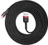 Baseus CALKLF-R91 lightning kabel 3 m červený, černý Náhled obrázku produktu 1