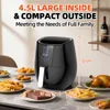 Air fryer 4.5L- Friteuse à Air Compacte, Programmes Auto, Voir les images du produit 5