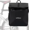 Wiltec Sacoche étanche pour porte-bagages noire – capacité Voir les images du produit 1