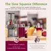 Slow Juicer - Kaltentsafter - 200 W - 11 cm Einfüllschacht Produktbild-Vorschau 6