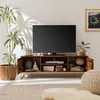 home24 Tv-Lowboard - Akazie Massiv / Eisen Produktbild-Vorschau 3