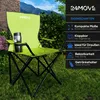 24MOVE® Campingstuhl Faltstuhl, hellgrün, mit Produktbild-Vorschau 3