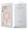 Guess IML Glitter Circle MagSafe Hülle für iPhone 16e Pink Produktbild-Vorschau 13