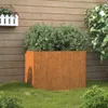 vidaXL Pflanzkübel 62x47x46 cm Cortenstahl -  Blumentöpfe & Produktbild-Vorschau 2