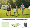 Tapiso Koberec IBIZA Outdoor White Green Picnic Garden Náhled obrázku produktu 4