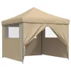 vidaXL Partytent, inklapbaar, pop-up model, met 4 Productafbeelding-voorbeeld 7