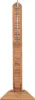 Gartendusche Massivholz Teak 70x75x204 cm Produktbild-Vorschau 3