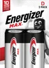 ENERGIZER BATTERIE MAX D LR20 AKKU. 2 Stk. ECO Verpackung Produktbild-Vorschau 1