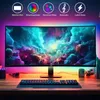 Jopassy LED Strip für Gaming Schreibtisch RGBIC LED Produktbild-Vorschau 3