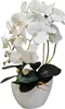 Orchidée artificielle en pot Fleurs artificielles Plantes Voir les images du produit 1