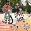 Rower dla dziewczynki 12 cali Pchacz kółka boczne Heart Podgląd zdjęcia produktu 9